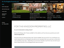 Tablet Screenshot of ftkhomes.com